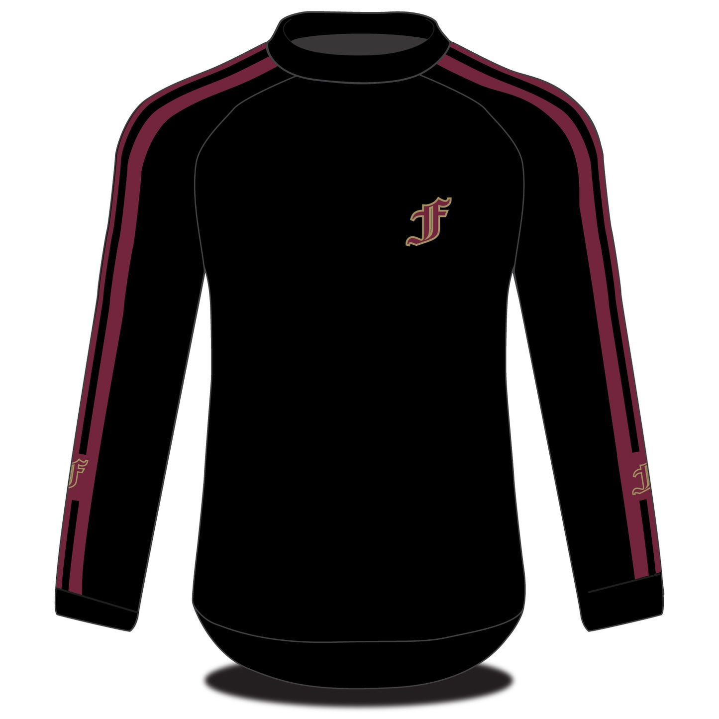 Fordham University Tech Top Long Sleeve