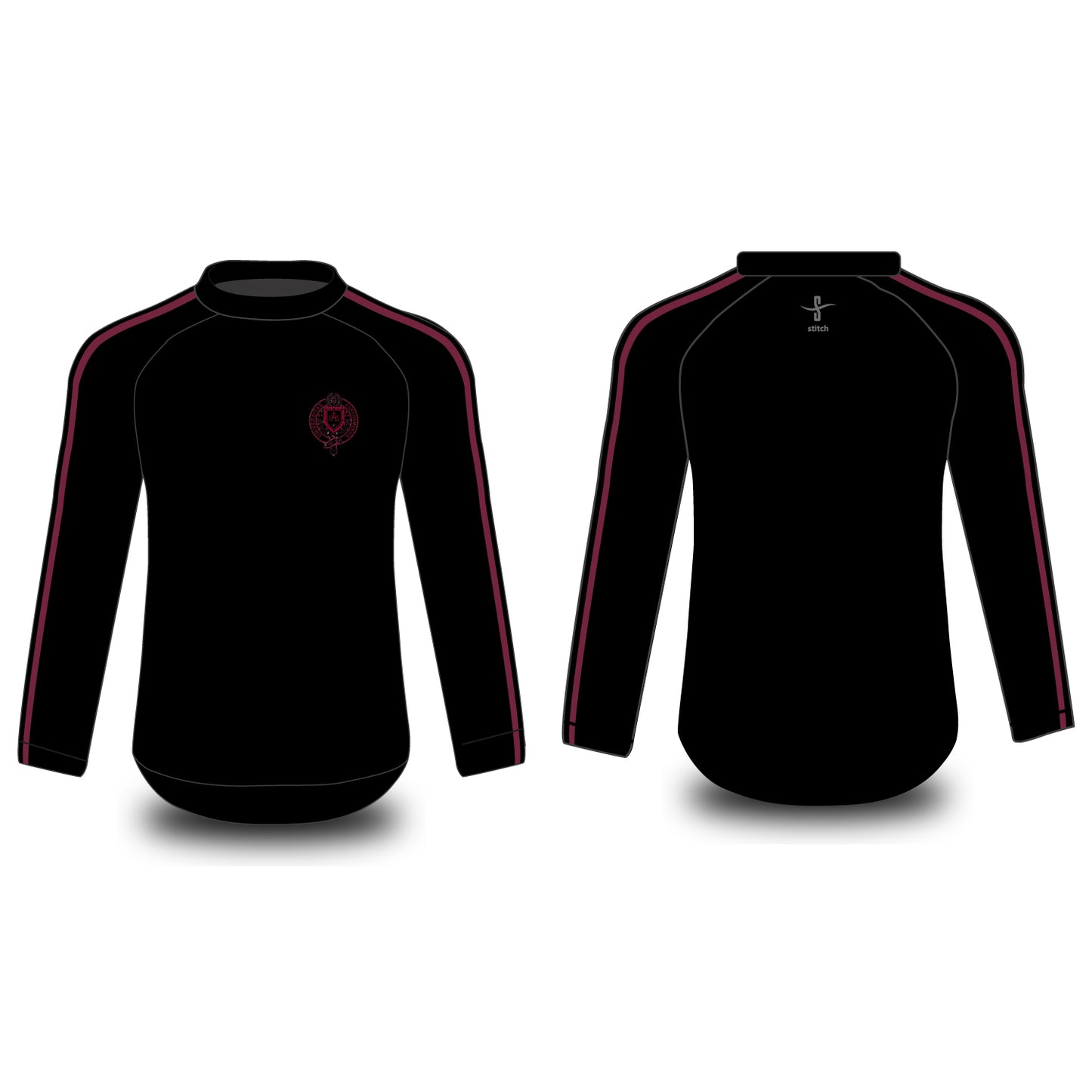 Fordham University Tech Top Long Sleeve