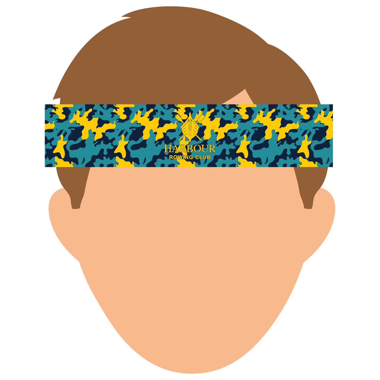 Harbour Rowing Club Camouflage Headband