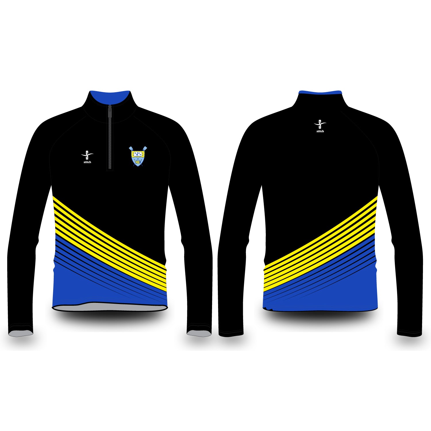 Kingston Student Rowing Club Varsity Splash Jacket Stitch Rowing
