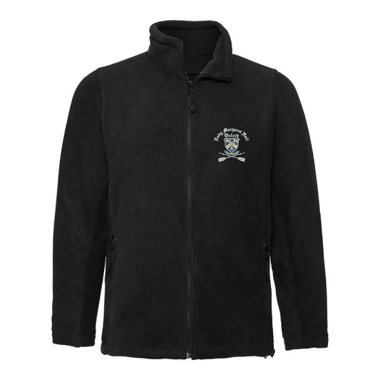 Lady Margaret Hall Black Full Zip Fleece