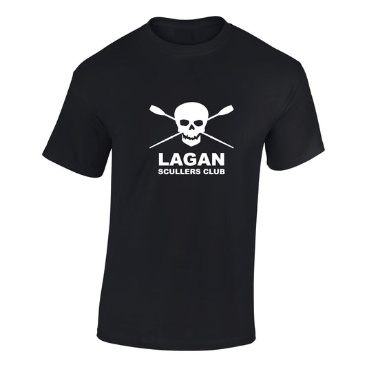 Lagan Scullers Club Black Logo T-Shirt