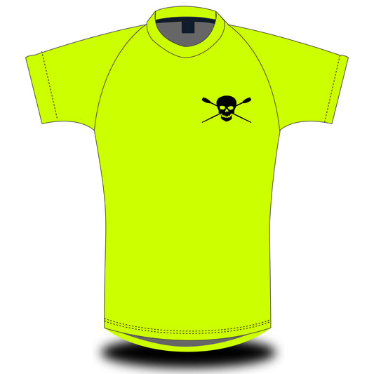 Lagan Scullers Club Fluorescent Yellow T-shirt