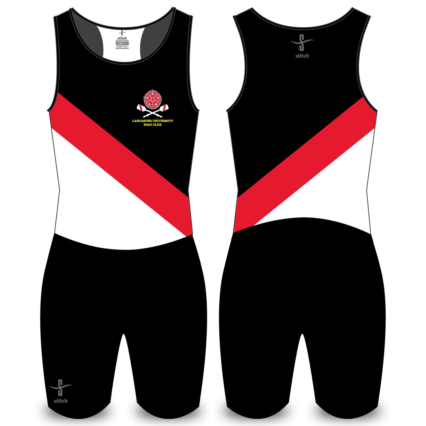 Lancaster University Boat Club Sash All In One