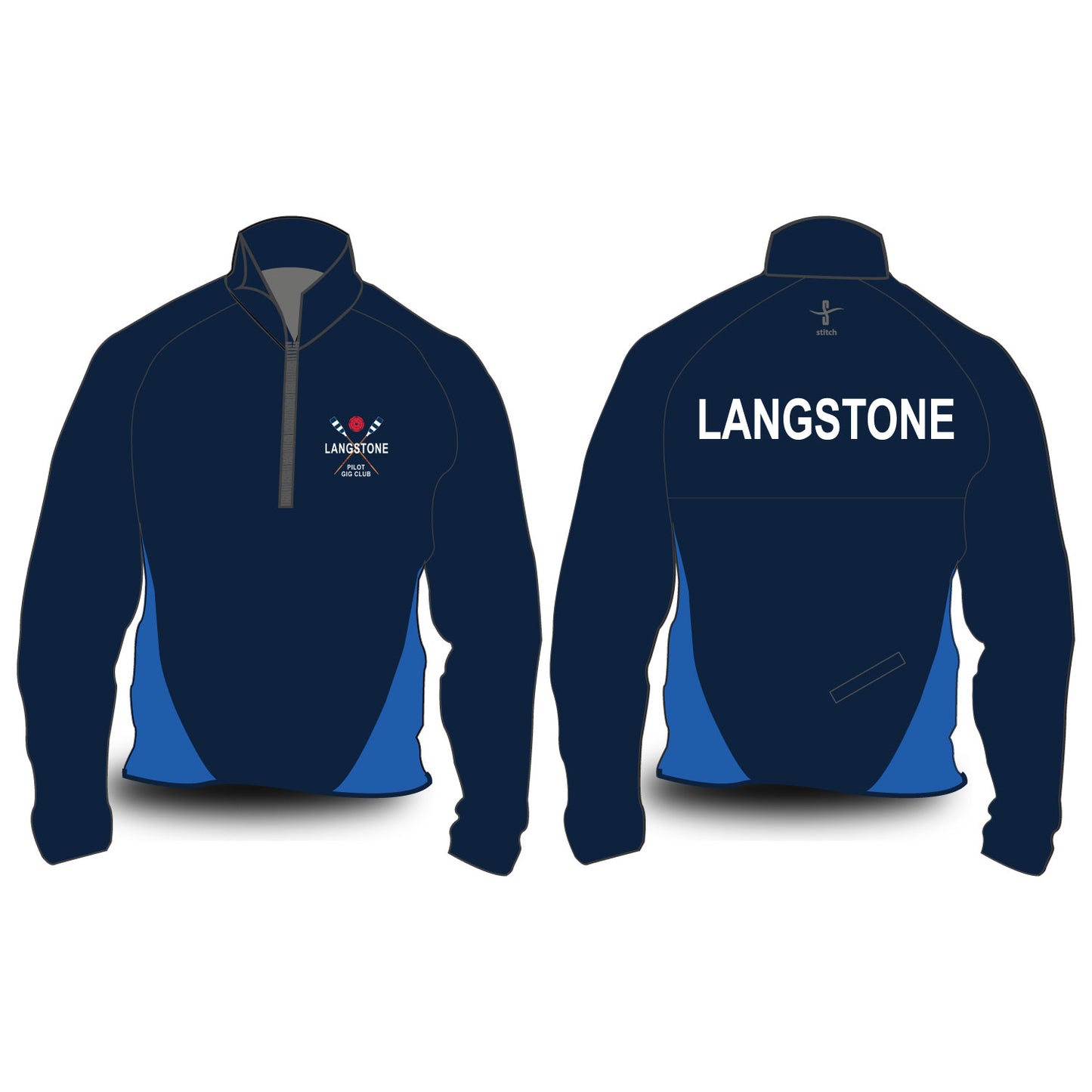 Langstone Pilot Gig Club Hardshell Splash Jacket