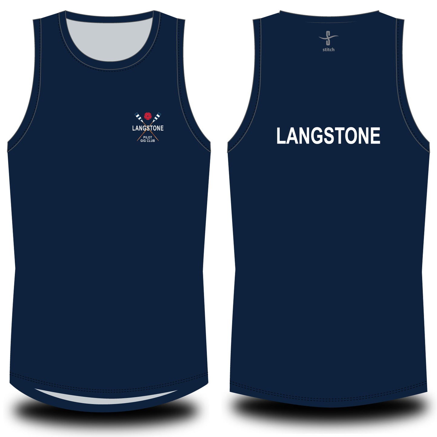 Langstone Pilot Gig Club Standard Vest
