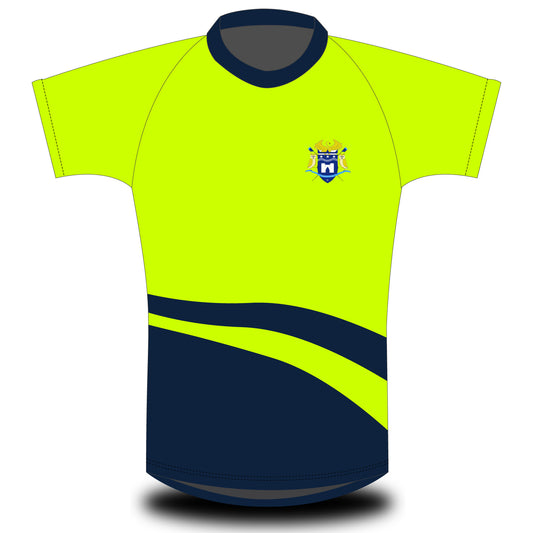 Leeds Rowing Club Fluo Swoosh T-shirt