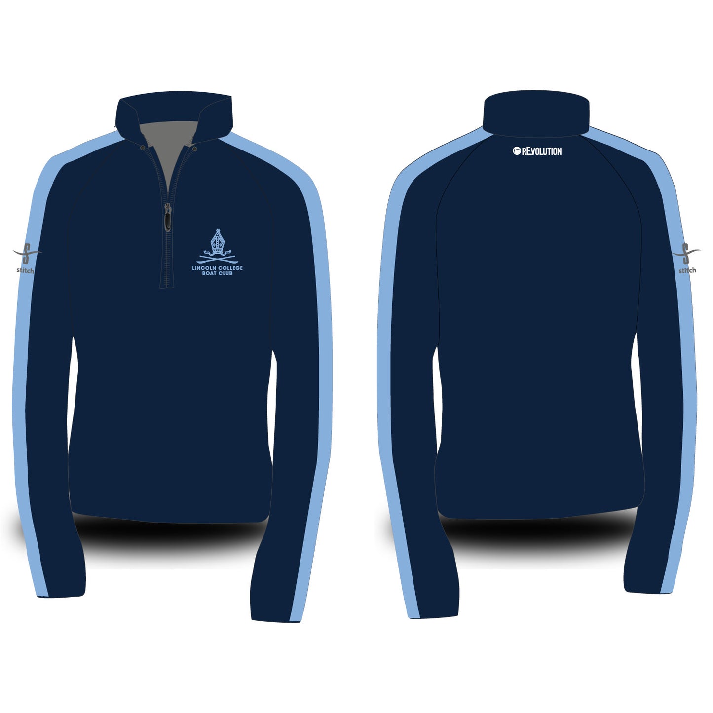 Lincoln College Dark Morning Fleece
