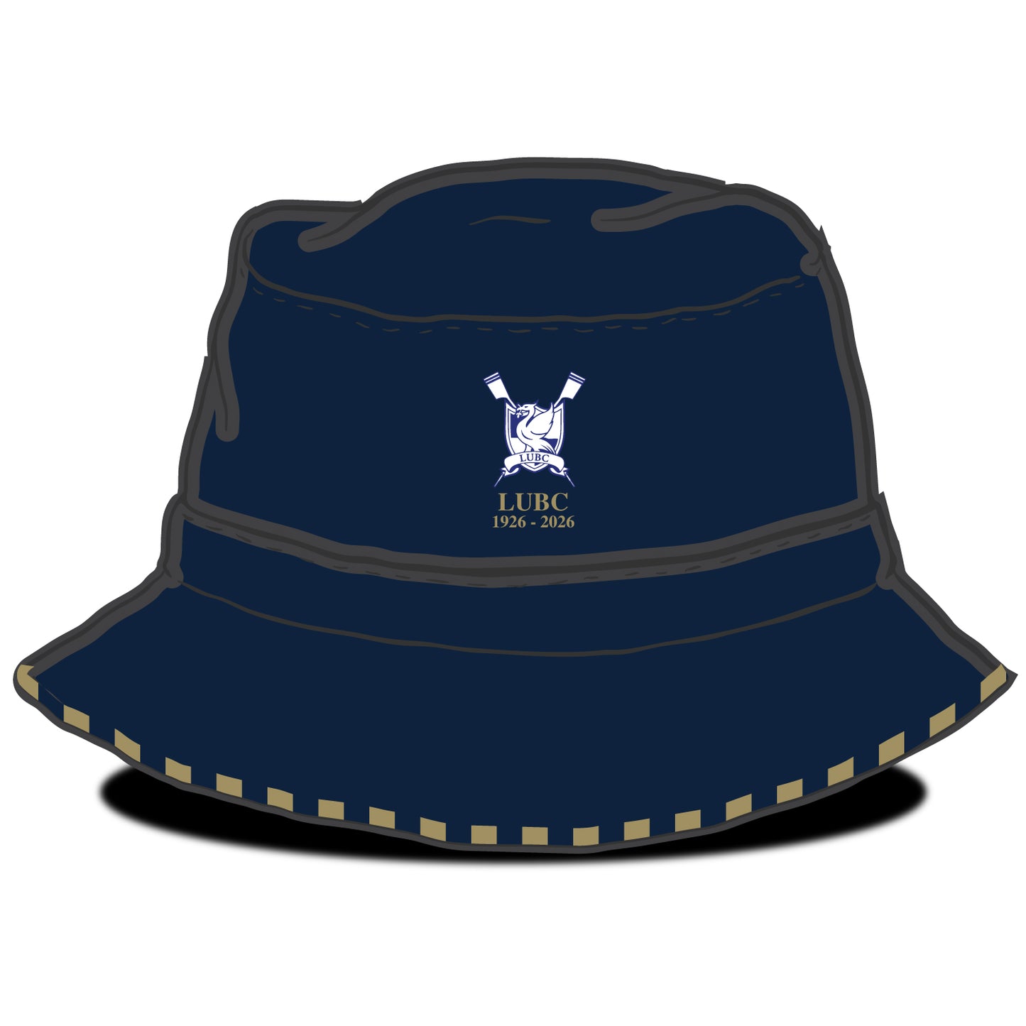University of Liverpool Boat Club 100th Anniversary Striped Bucket Hat