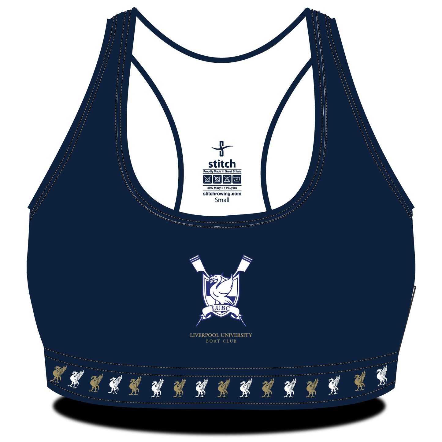 University of Liverpool Boat Club 100th Anniversary Sports Bra