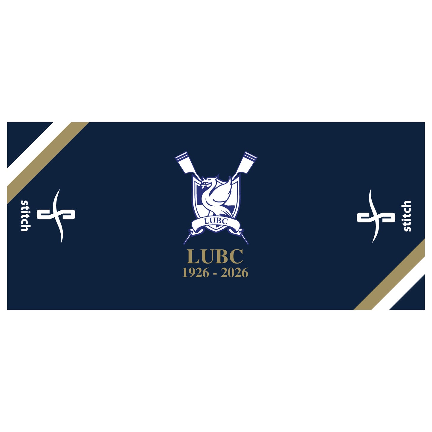 University of Liverpool Boat Club 100th Anniversary Stripes Towel