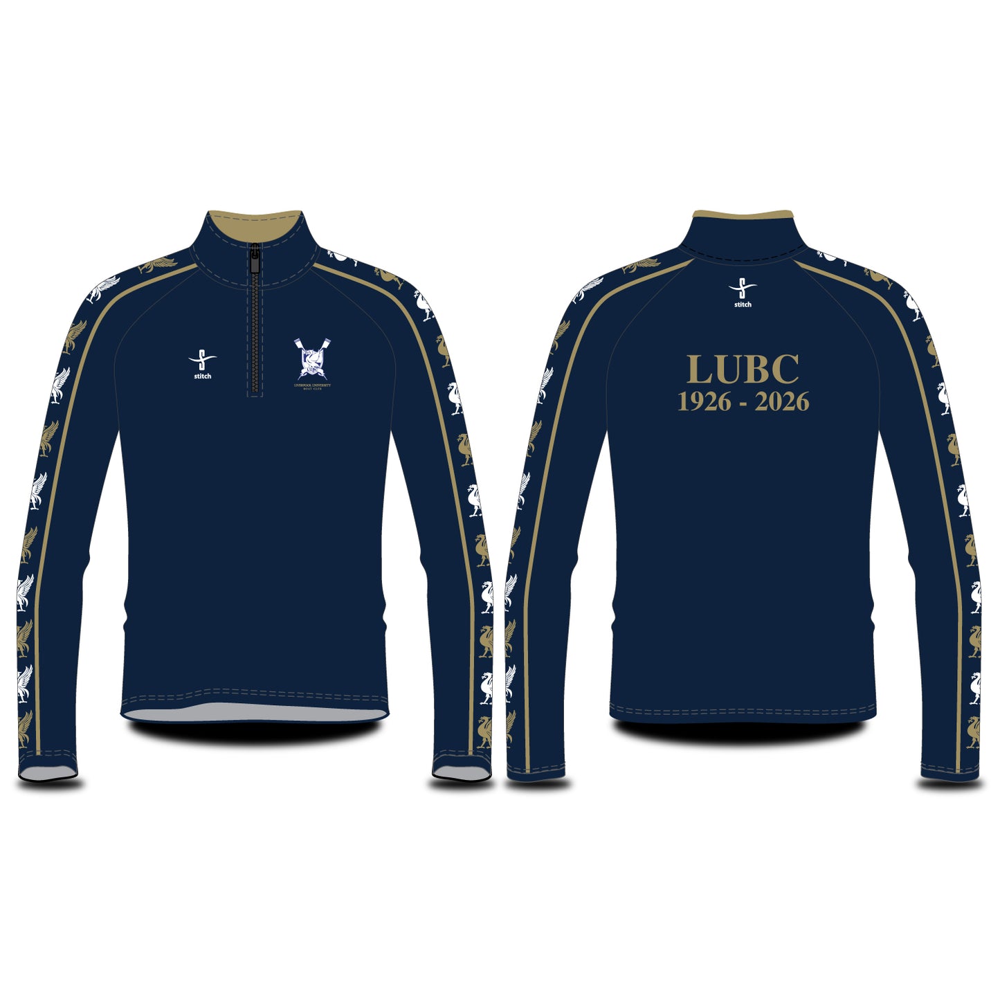 University of Liverpool Boat Club 100th Anniversary Fleece Lined Midlayer