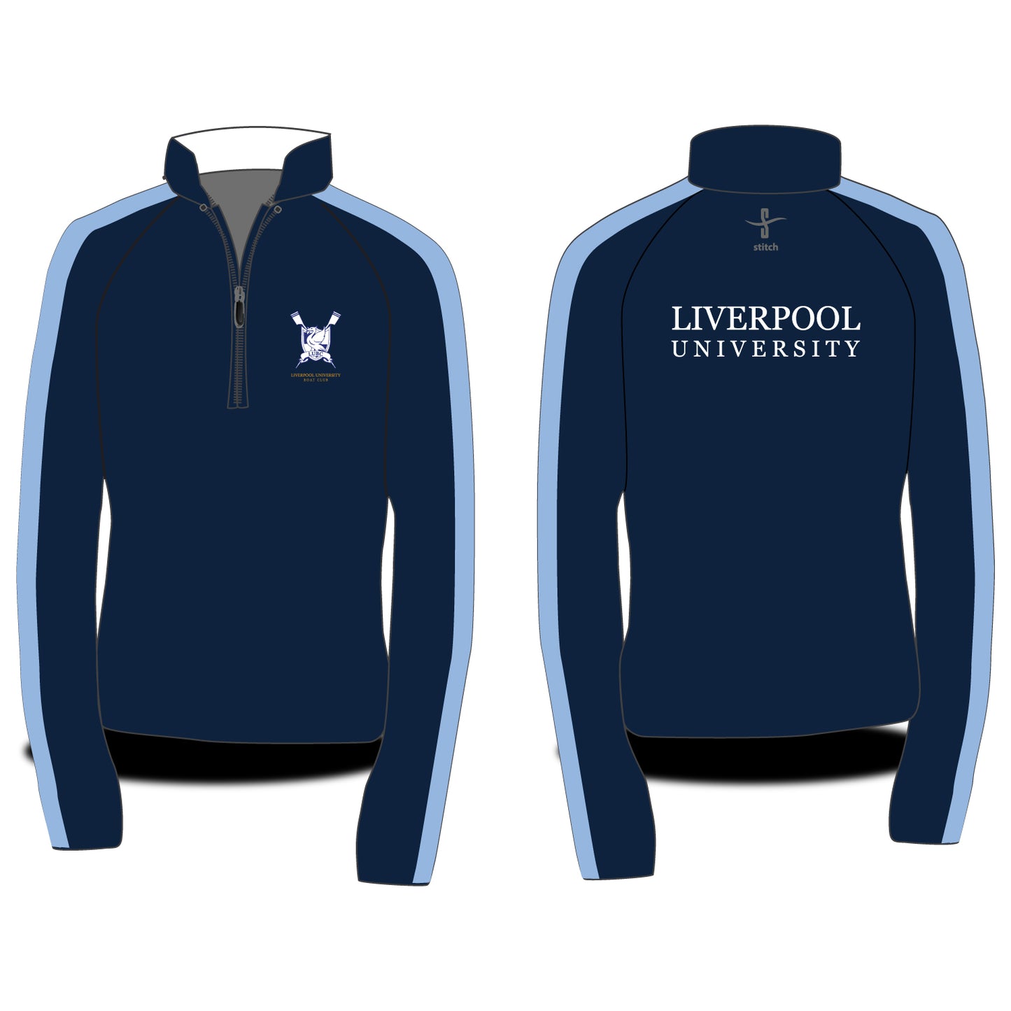 University of Liverpool Boat Club Dark Morning Fleece