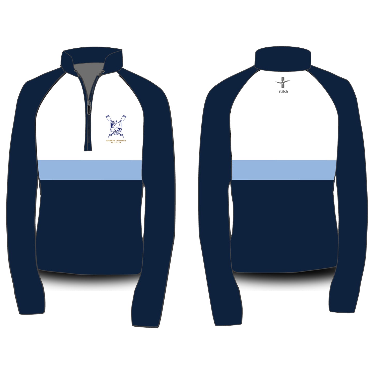 University of Liverpool Boat Club Fleece Lined Midlayer