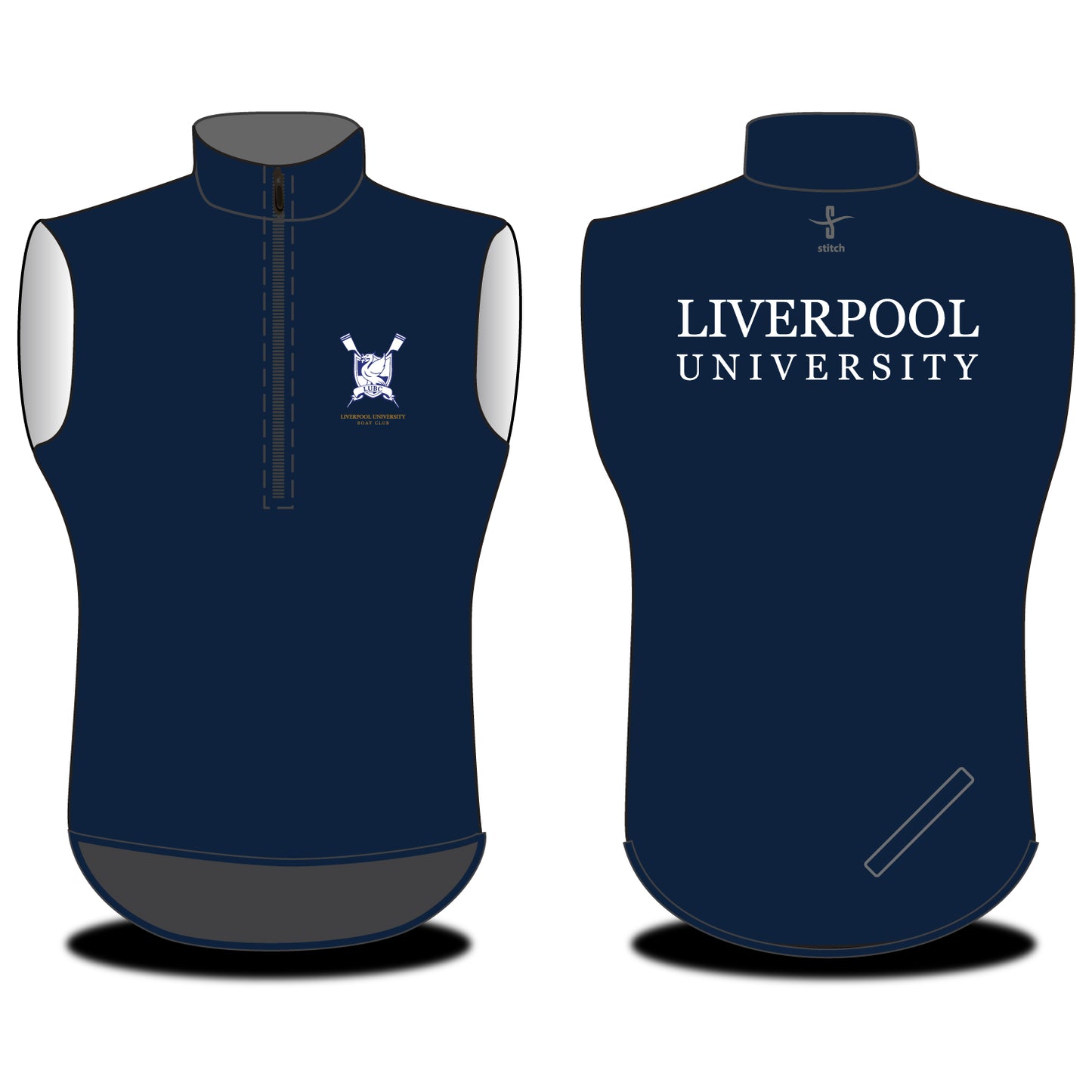 University of Liverpool Boat Club Cold Day Gilet