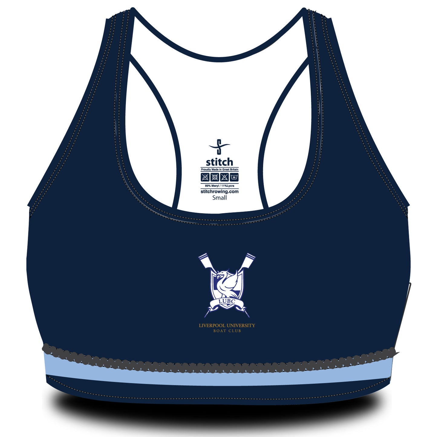 University of Liverpool Boat Club Sports Bra