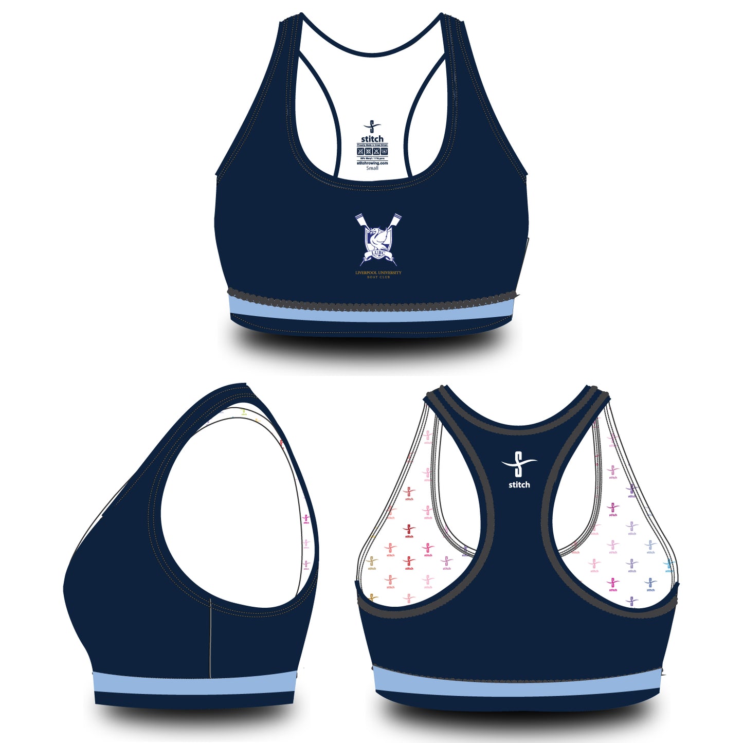 University of Liverpool Boat Club Sports Bra