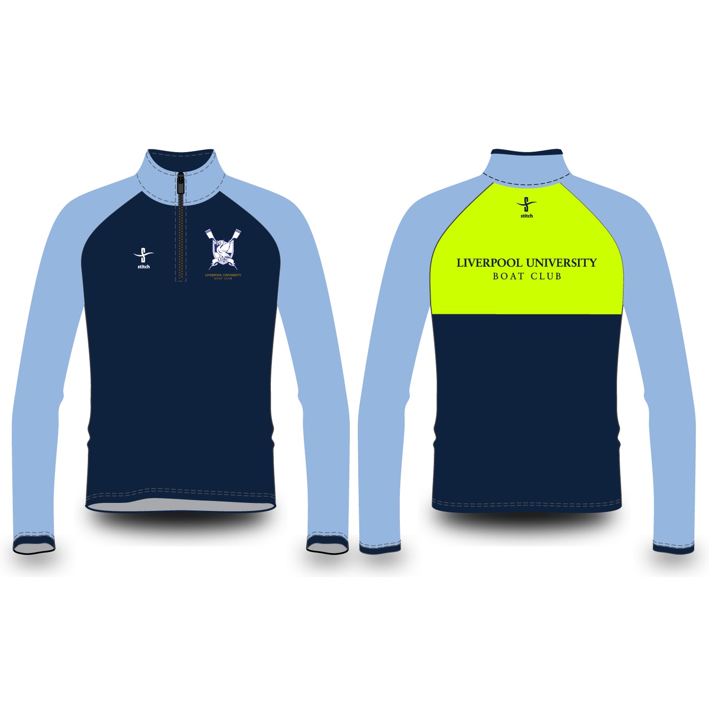 University of Liverpool Boat Club Varsity Splash Jacket Option 1