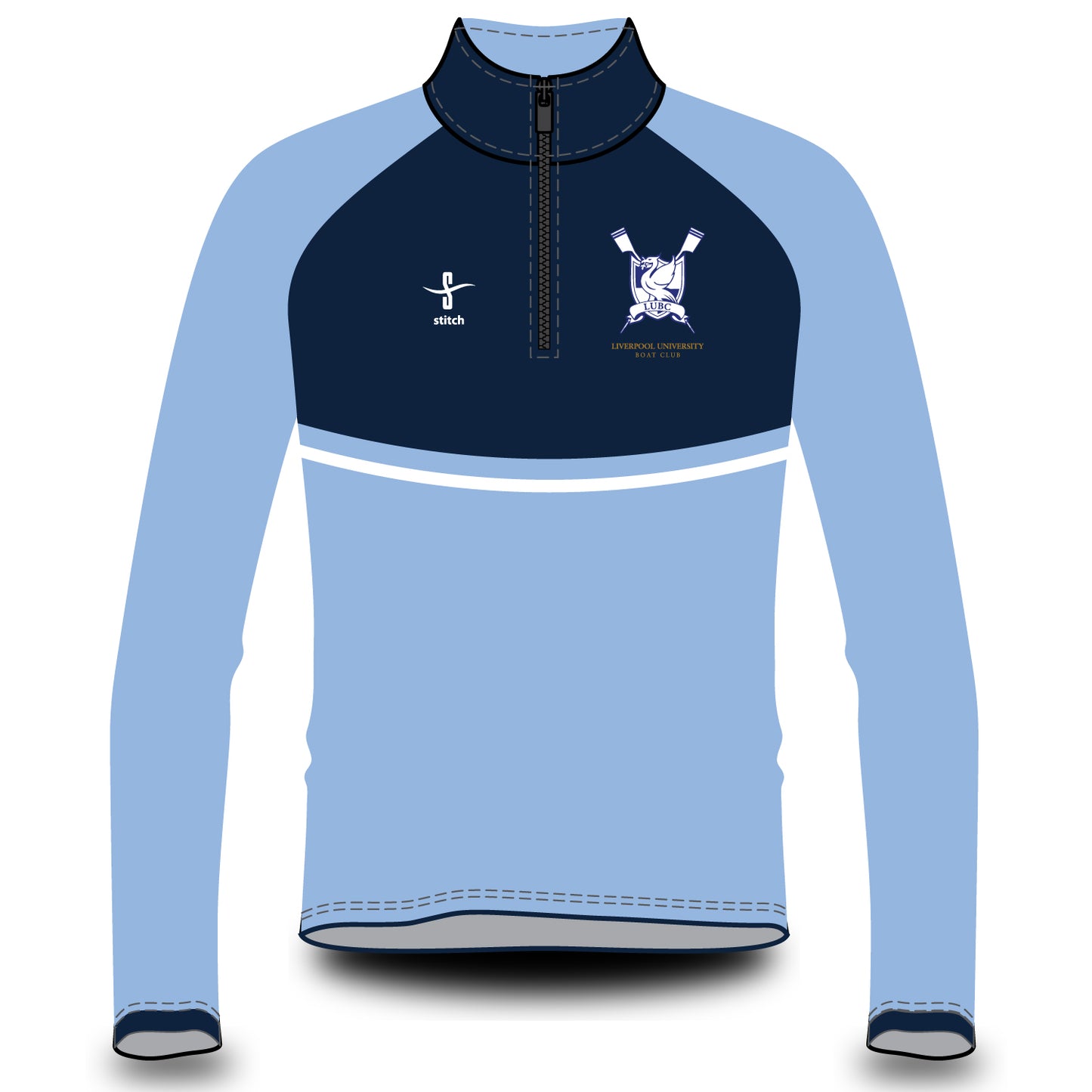 University of Liverpool Boat Club Varsity Splash Jacket Option 2