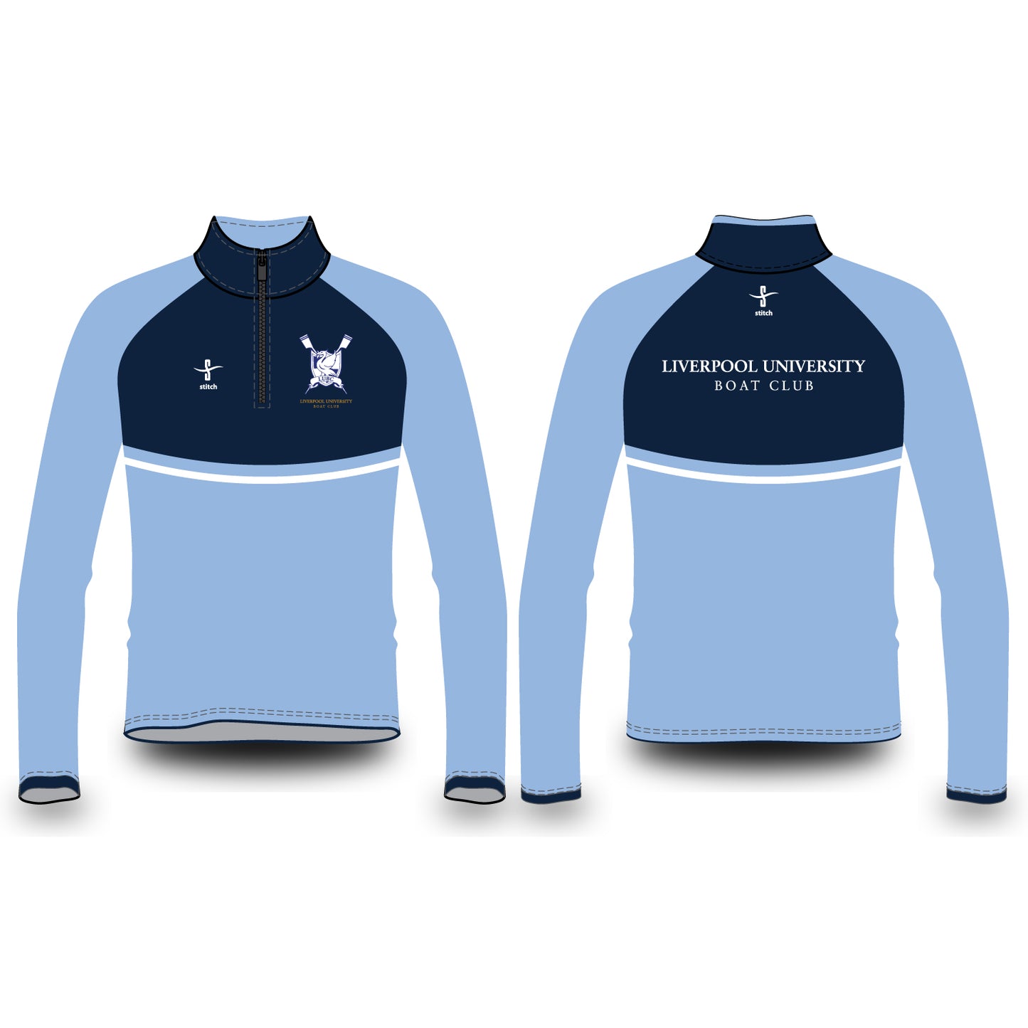 University of Liverpool Boat Club Varsity Splash Jacket Option 2