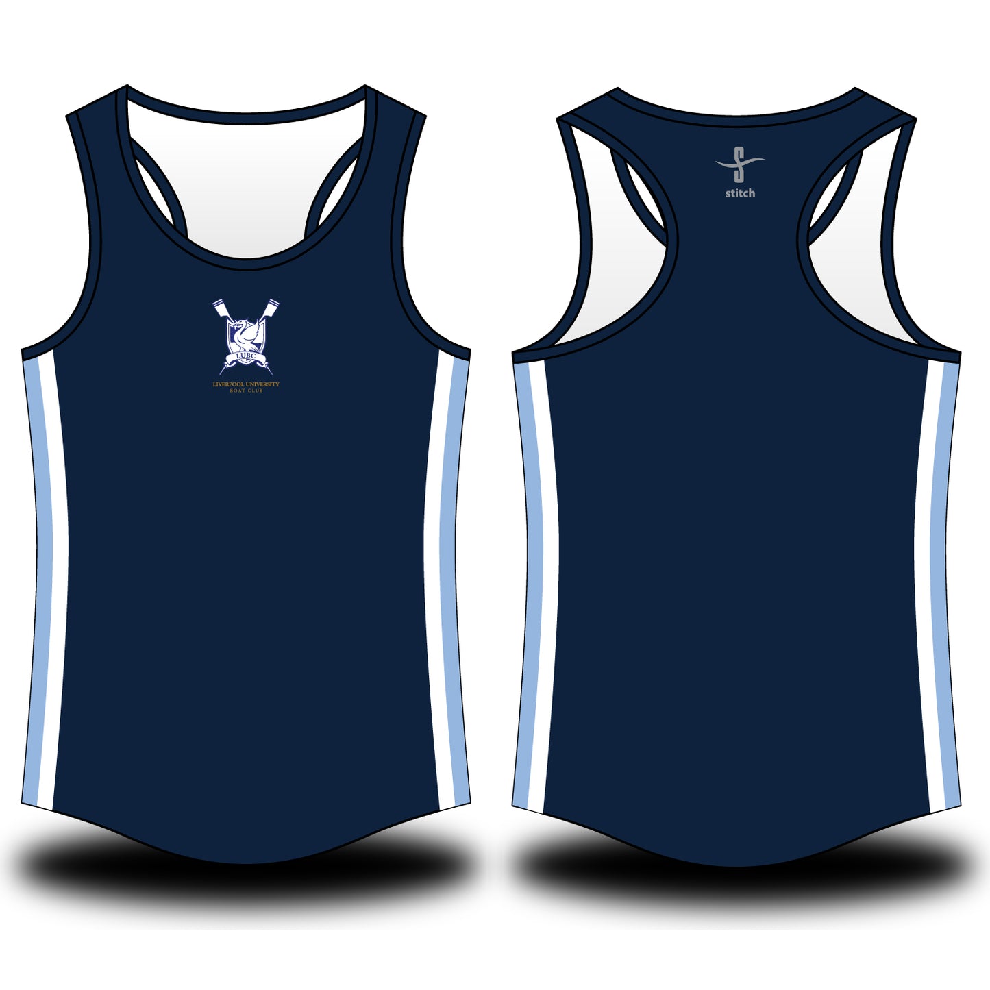 University of Liverpool Boat Club Stripped Vest