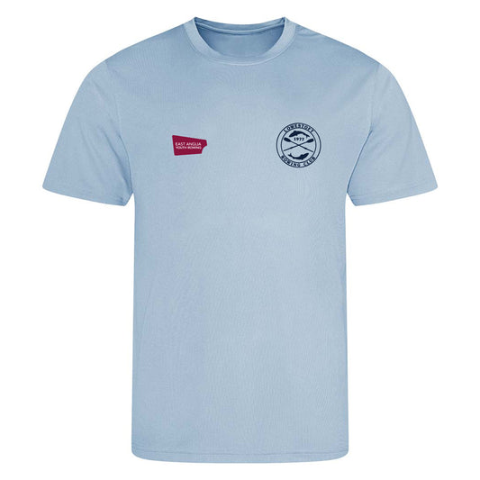 Lowestoft Coastal Sculling Academy Sky Blue Short Sleeve T-shirt