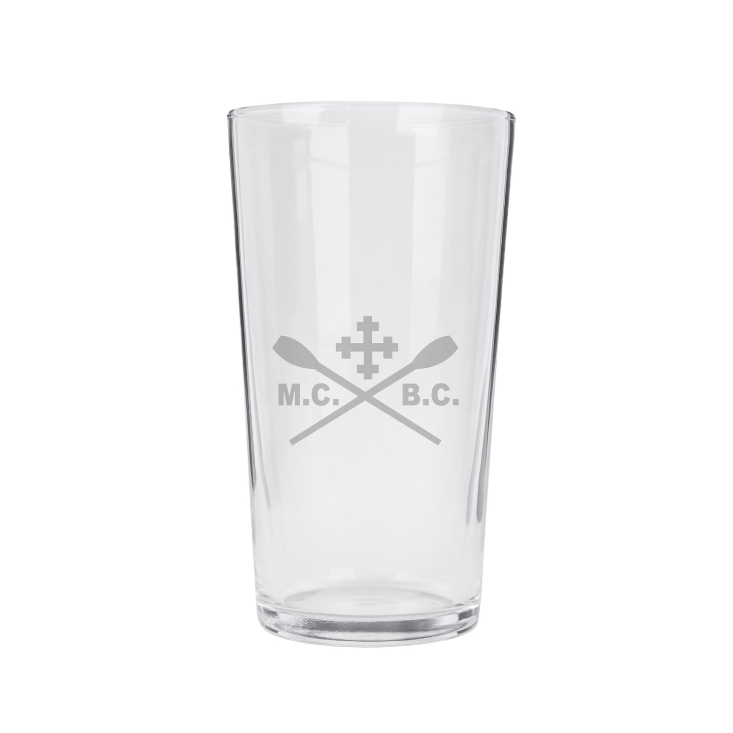 Mansfield College Boat Club Pint Glass