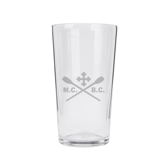 Mansfield College Boat Club Pint Glass