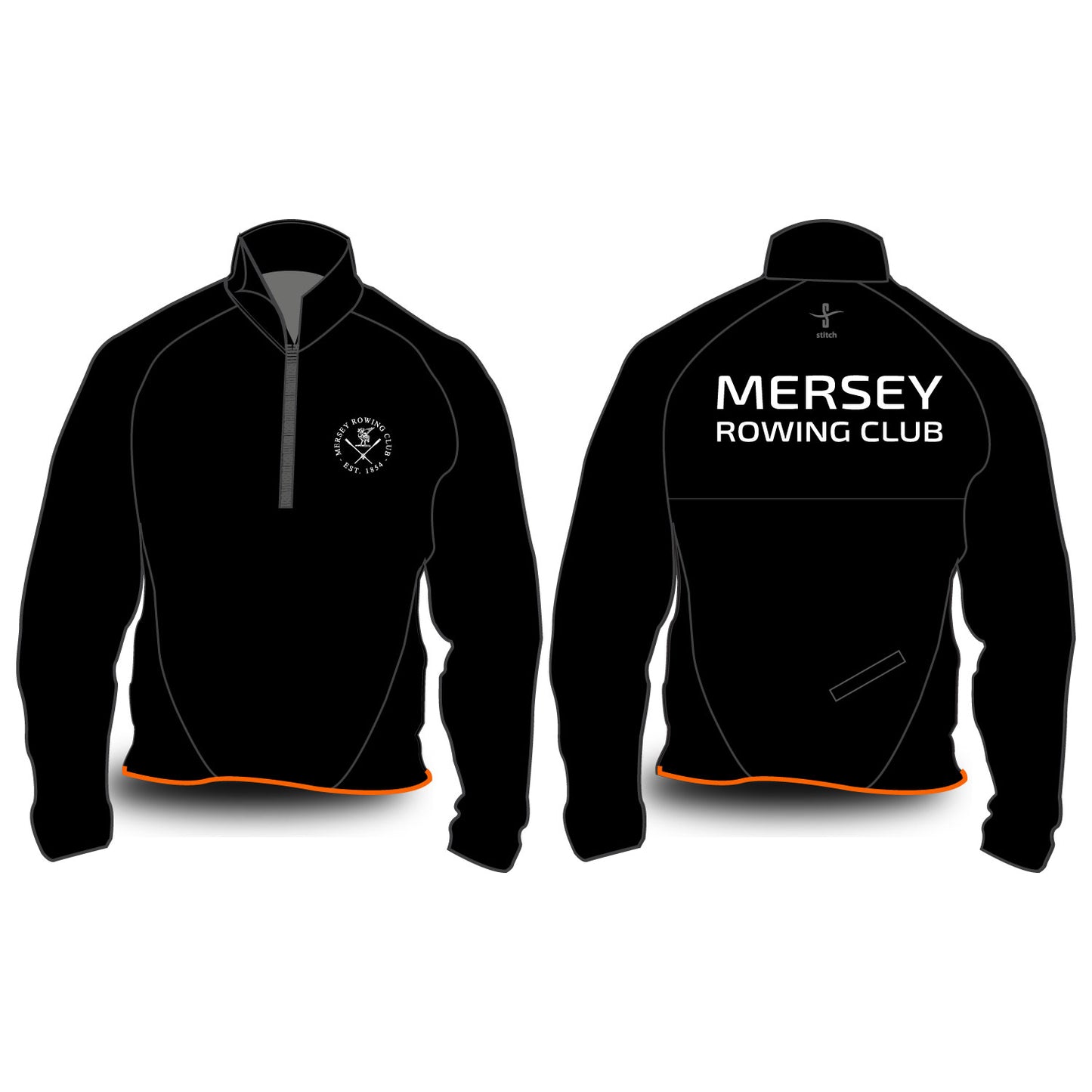 Mersey Rowing Club Hardshell Splash Jacket