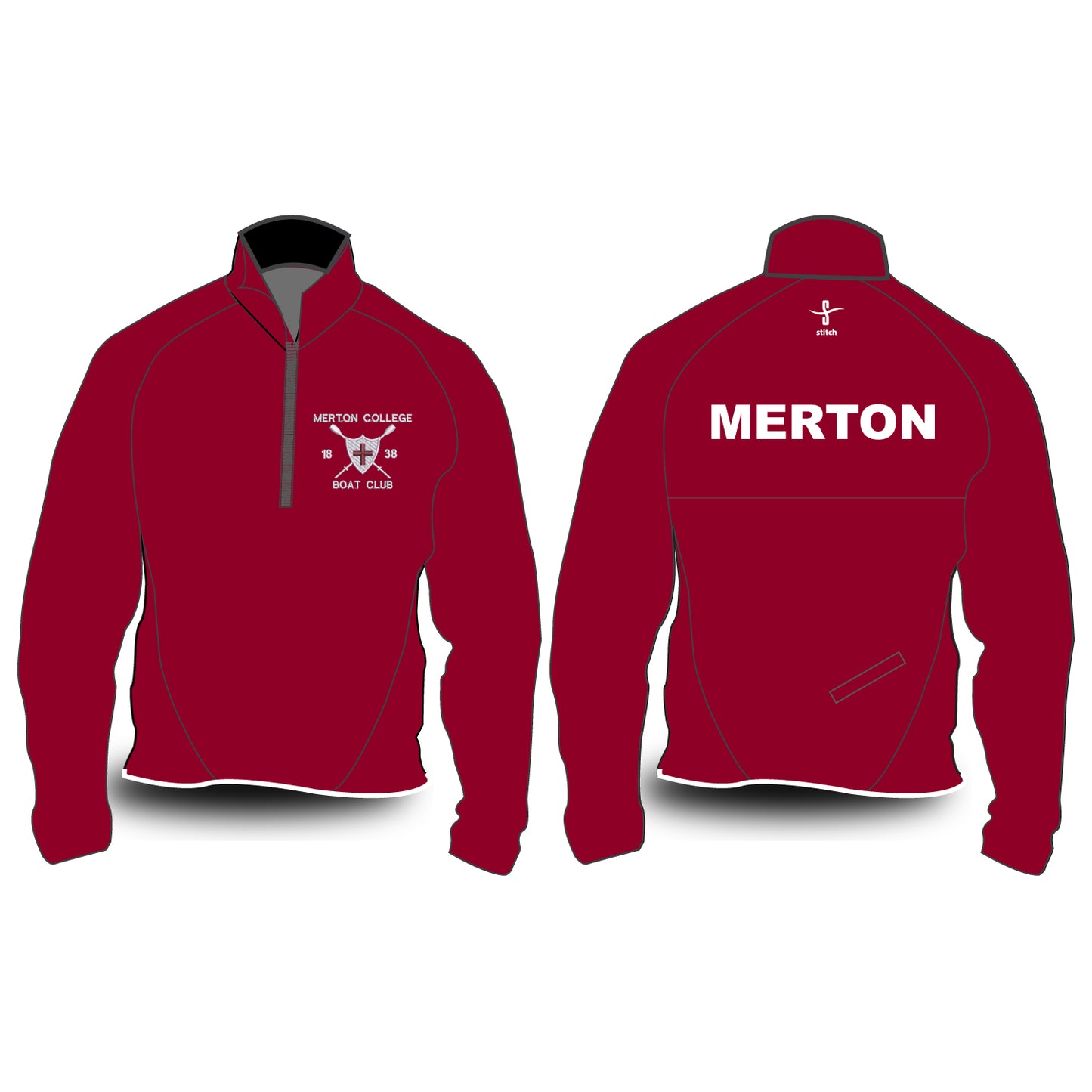 Merton College Boat Club Hardshell Splash Jacket