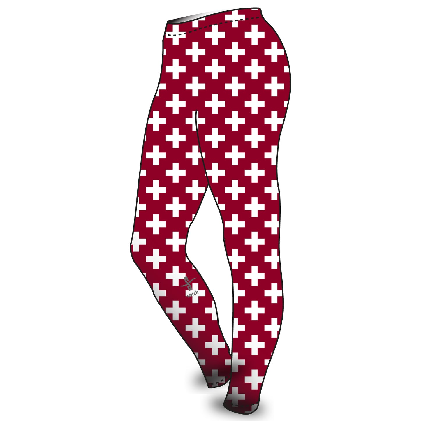 Merton College Boat Club Cross Leggings