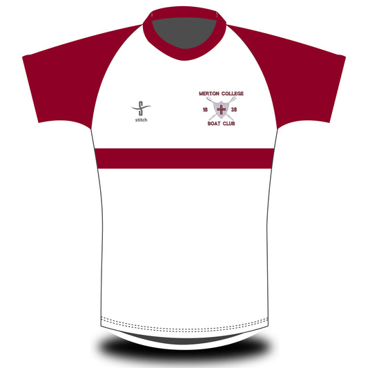 Merton College Boat Club Hooped T-shirt