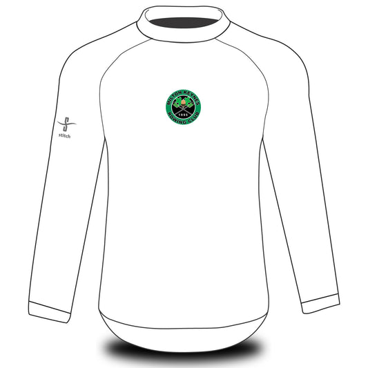 Milton Keynes Rowing Club White Tech Top Long Sleeve