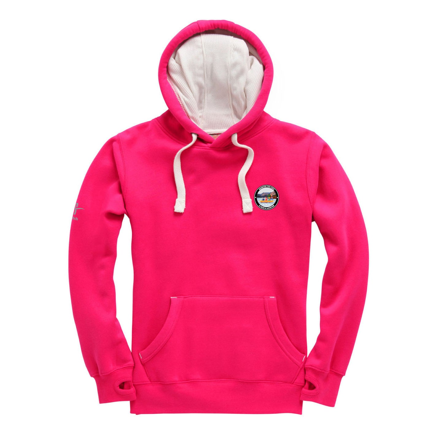 Monster the Loch Honeysuckle Pink Hoodie