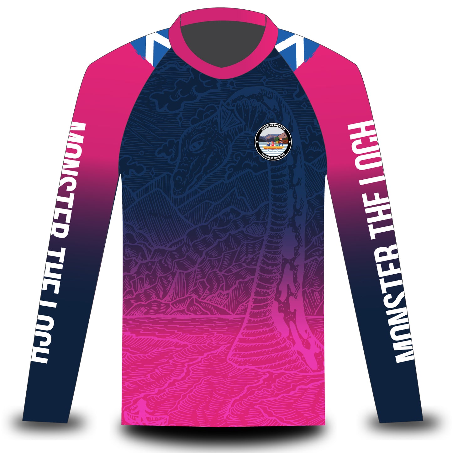 Monster the Loch Nessie Long Sleeve T-shirt
