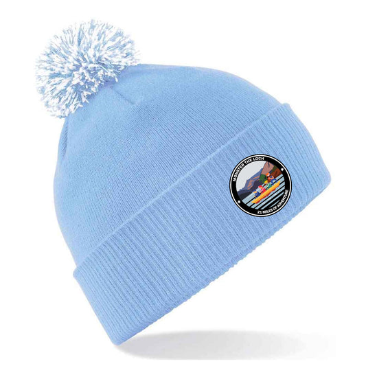 Monster The Loch Sky Blue Snowstar Beanie