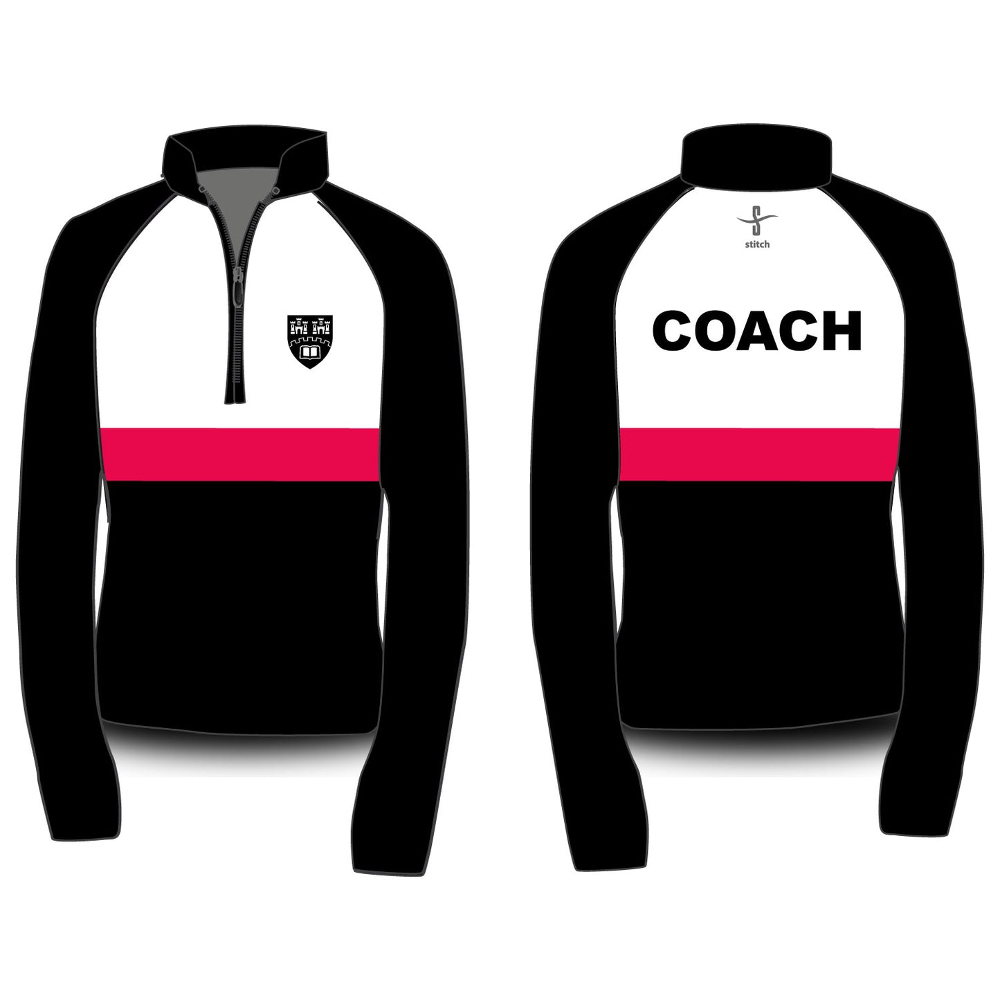 Northumbria University Coaches Heavyweight Fleece Lined Midlayer
