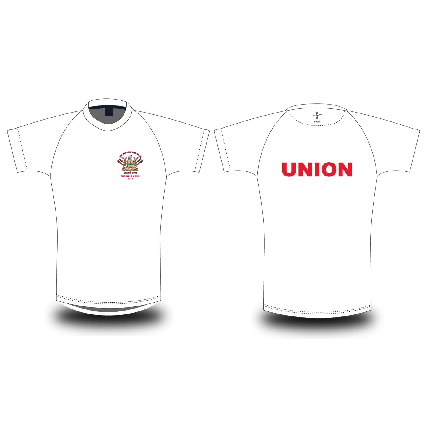 Nottingham and Union Rowing Club Training Camp White T-shirt