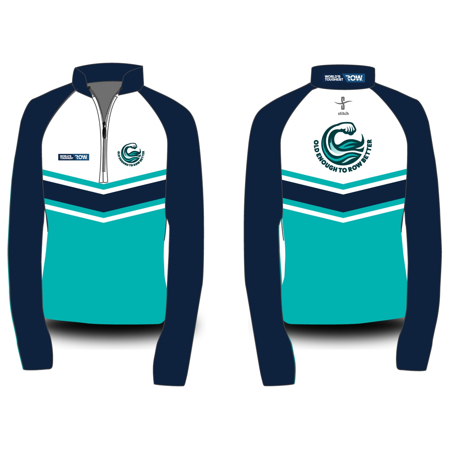 Old Enough to Row Better Fleece Lined Midlayer Option 1