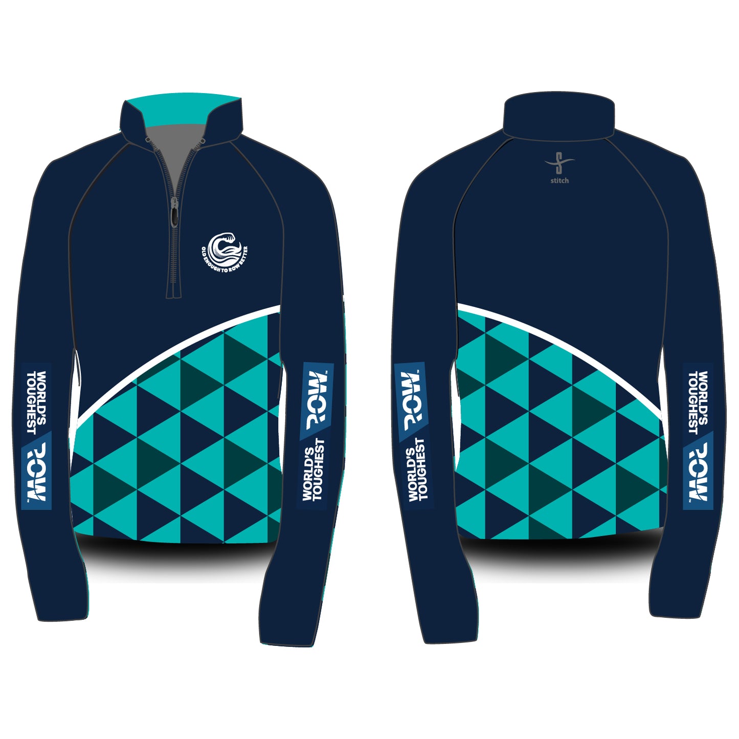 Old Enough to Row Better Fleece Lined Midlayer Option 2