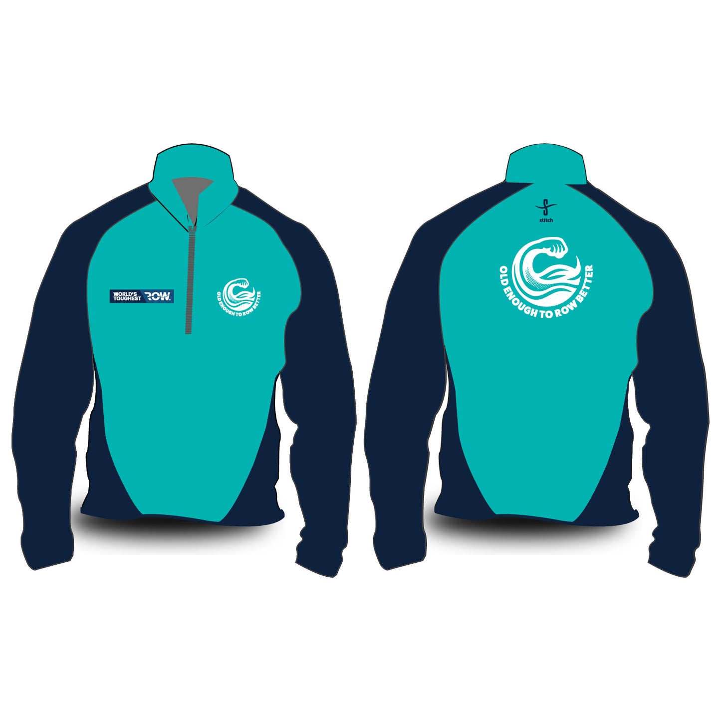 Old Enough to Row Better Hardshell Splash Jacket