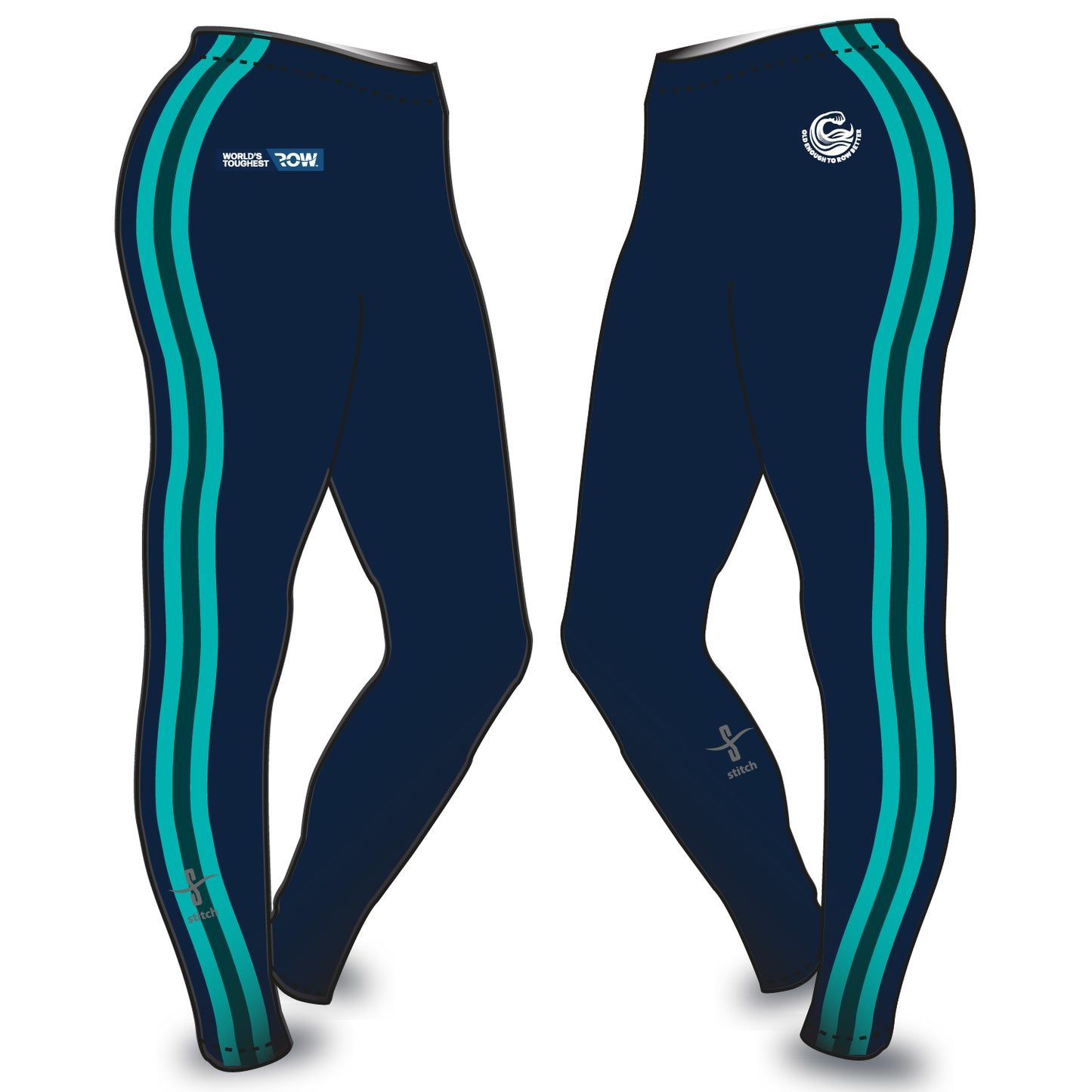 Old Enough to Row Better Leggings Option 2