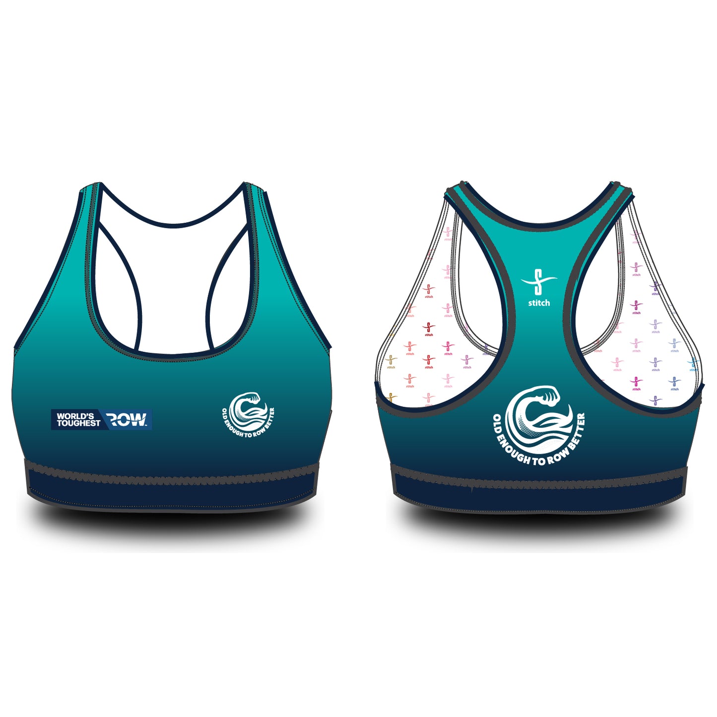 Old Enough to Row Better Sports Bra Option 1