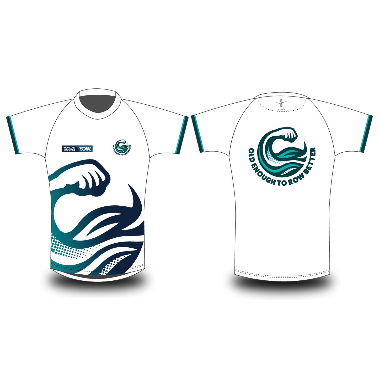 Old Enough to Row Better T-shirt Option 3