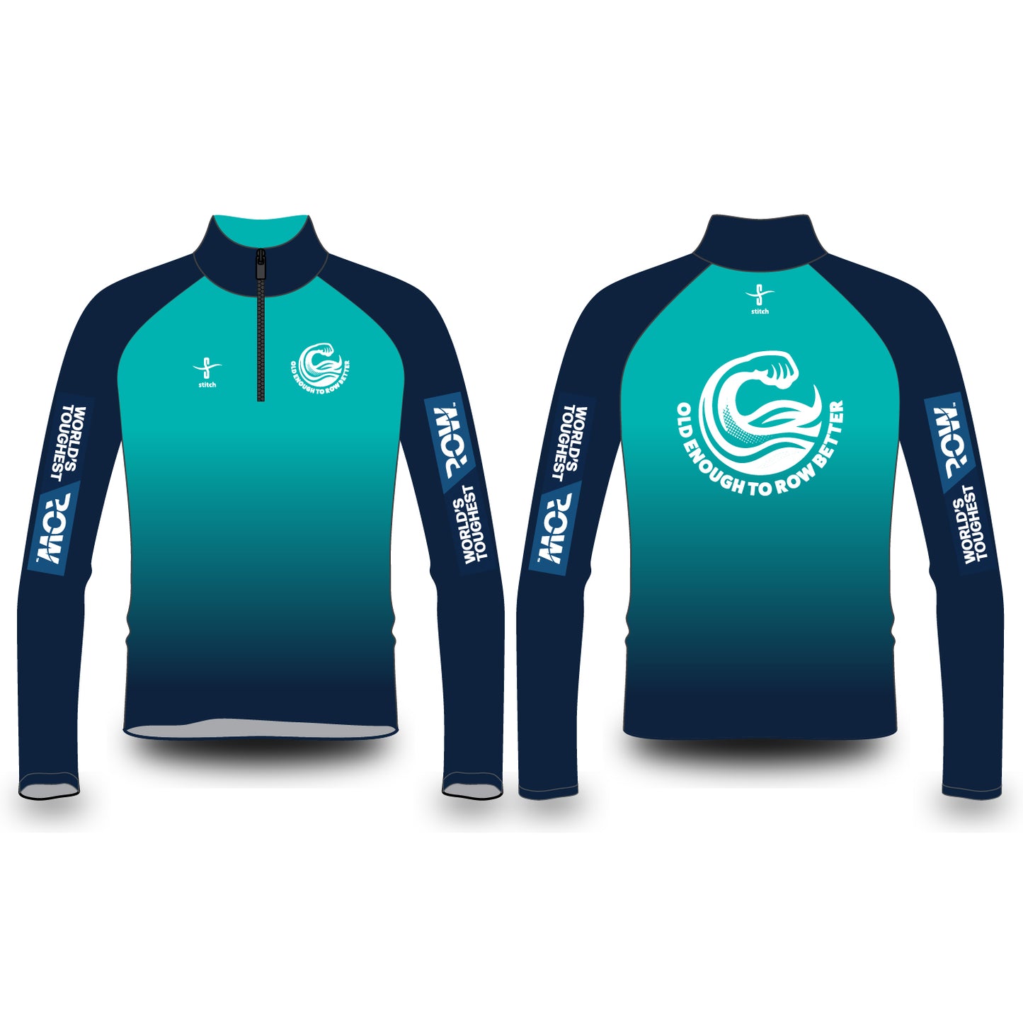 Old Enough to Row Better Varsity Splash Jacket