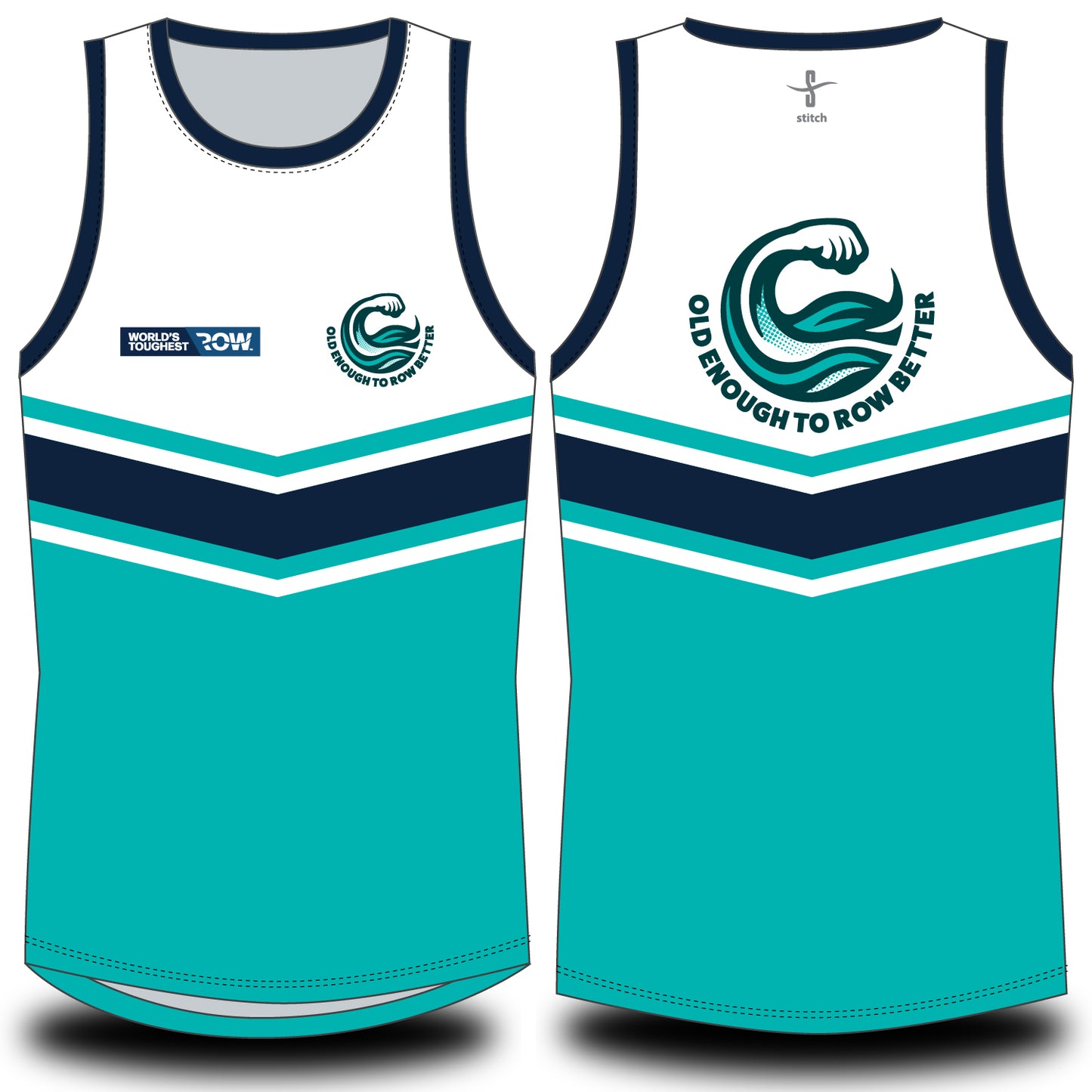 Old Enough to Row Better Vest Option 2