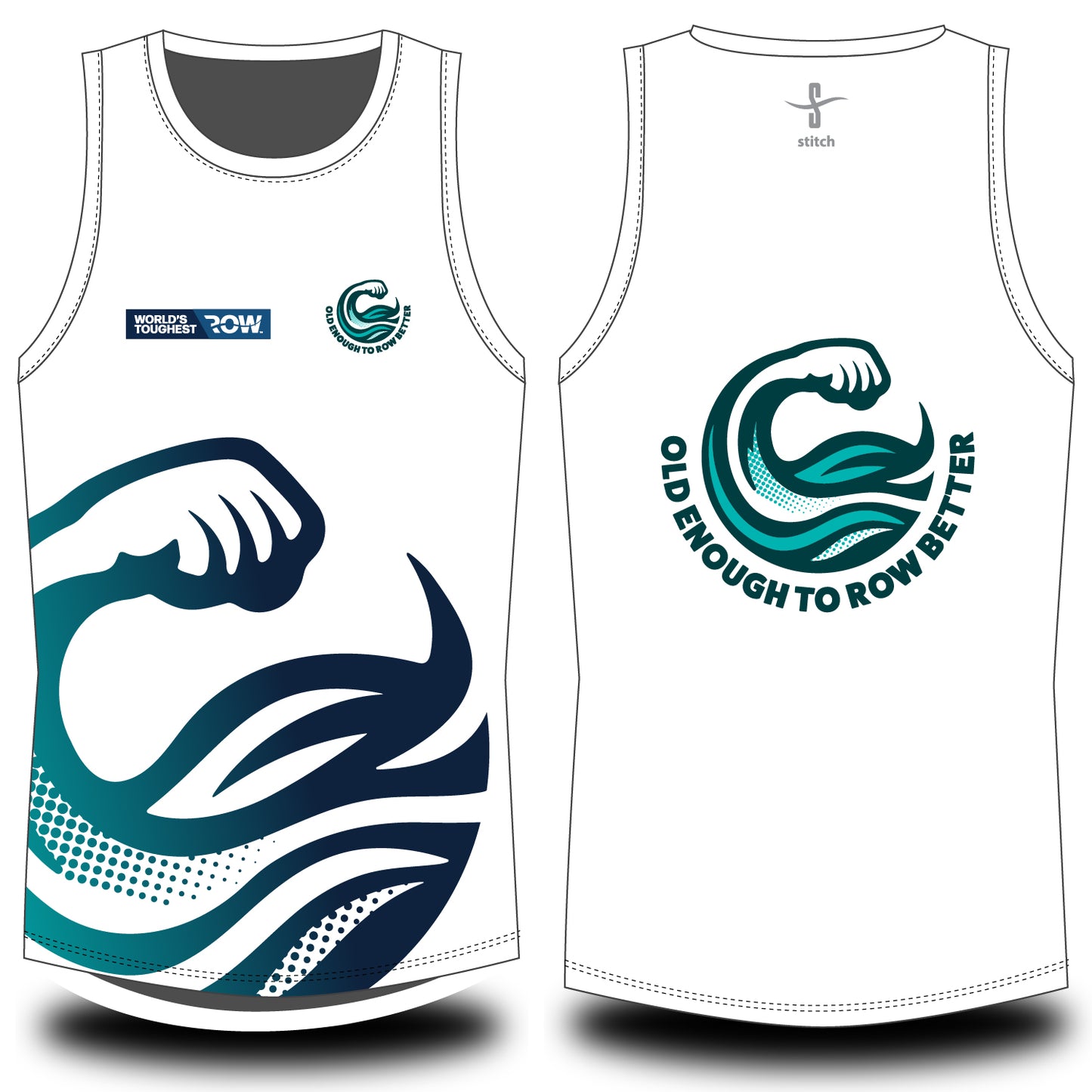 Old Enough to Row Better Vest Option 4