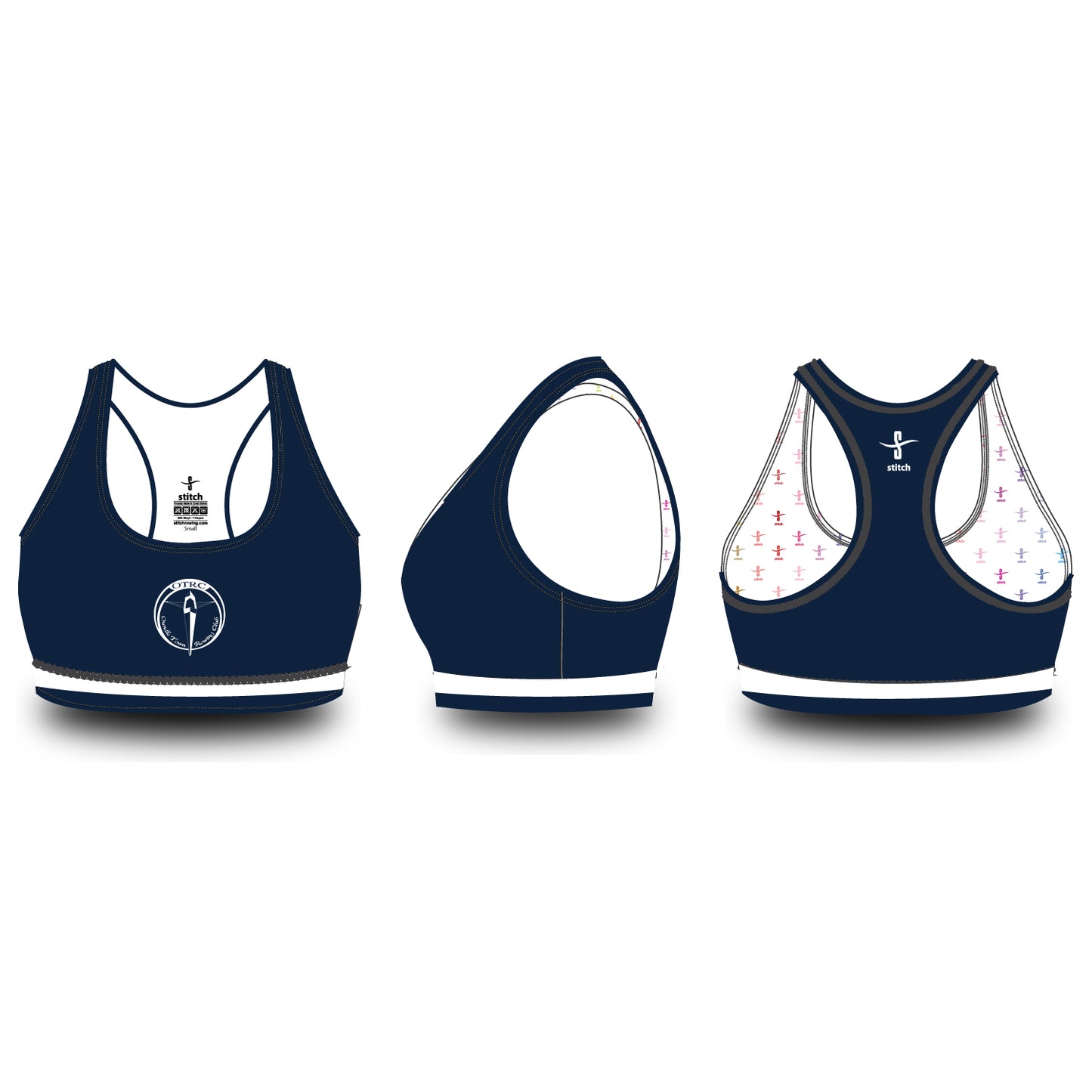 Oundle Town Rowing Club 2 Tone Sports Bra