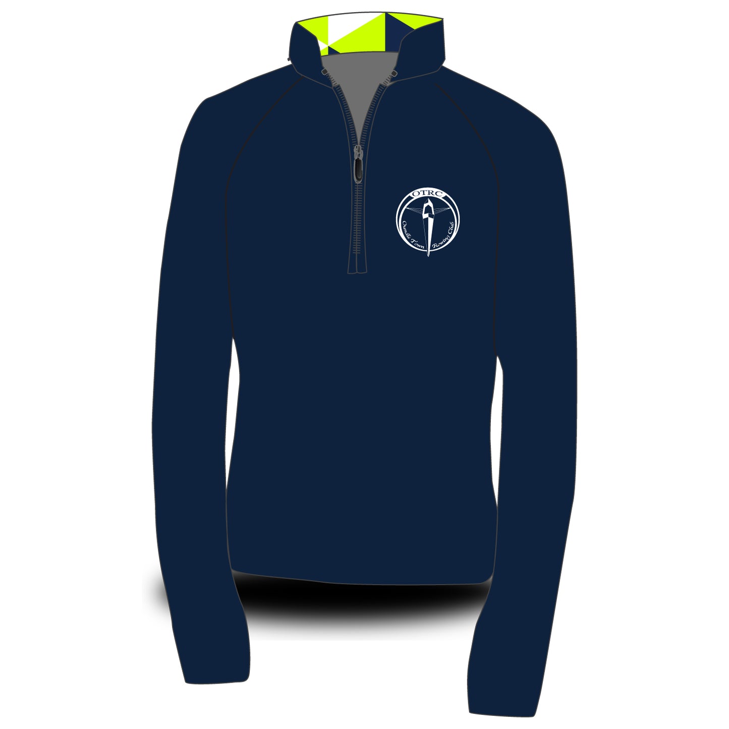 Oundle Town Rowing Club Dark Morning Fleece Triangle Collar