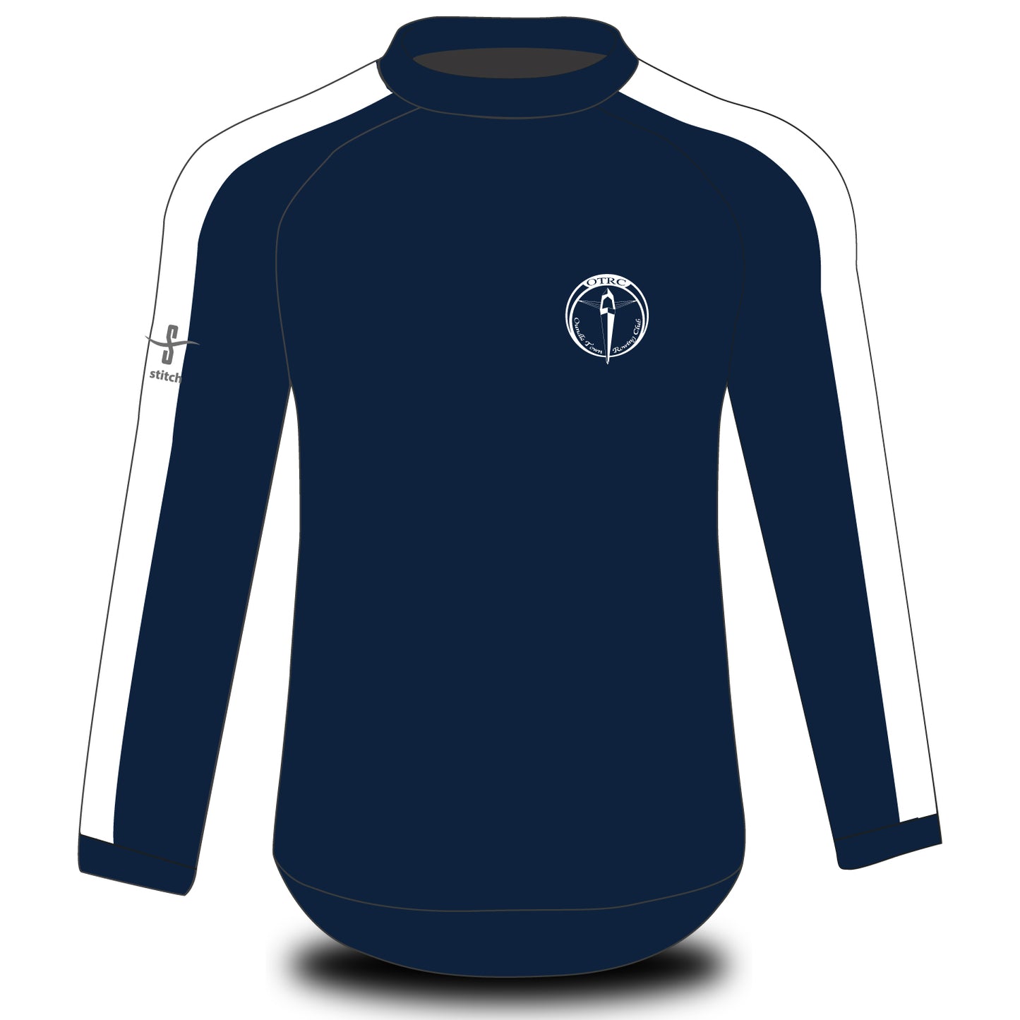 Oundle Town Rowing Club Navy Tech Top Long Sleeve
